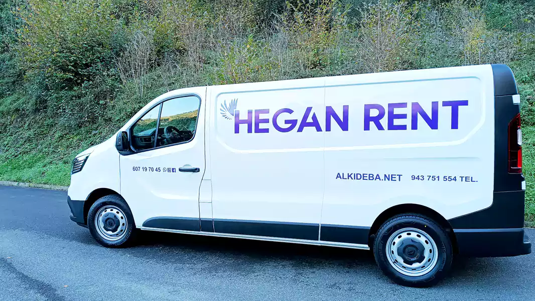 Presentamos Hegan Rent, el nuevo servicio de alquiler de furgonetas de Alkideba