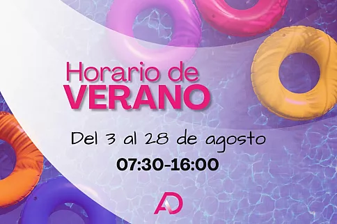 Horario especial del mes de agosto en Alkideba